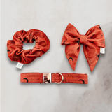 Moon and Stars Sailor Bow and Collar for Cats and Dogs and Scrunchie Set