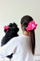 Matching Satin Bandana and Scrunchie Set - Tella Couture