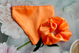 Matching Satin Bandana and Scrunchie Set - Tella Couture