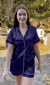 "Loki" Human Pyjamas in Sapphire - Tella Couture