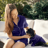 "Loki" Matching Pyjamas in Sapphire - Tella Couture