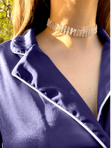 "Winston" Diamond Choker for Humans - Tella Couture