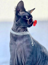 "Winston" Matching Diamond Chokers - Tella Couture
