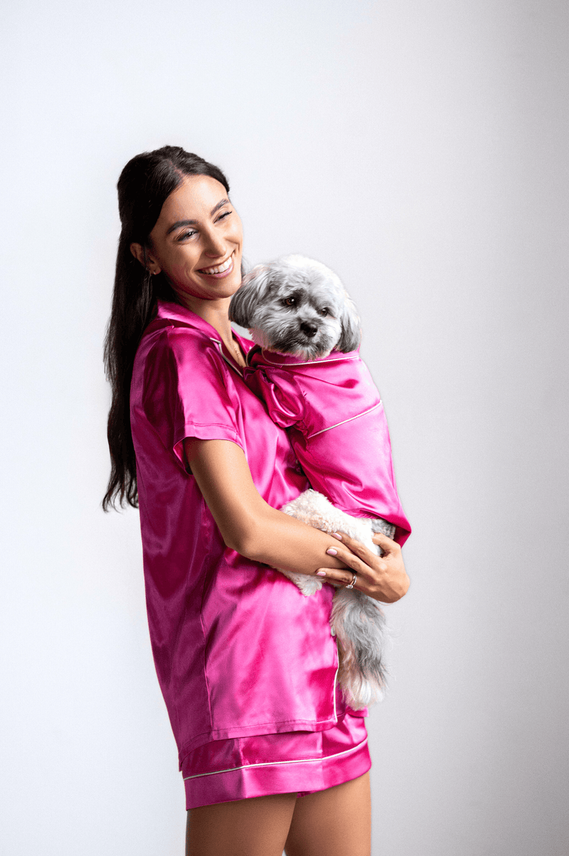 Matching pyjamas dog and owner hotsell
