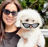 "Holly Golightly" Matching Sunglasses - Tella Couture