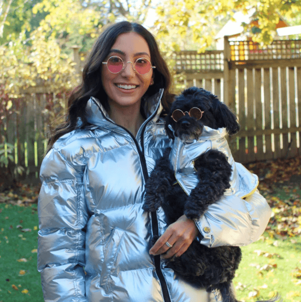matching pet and owner sunglasses