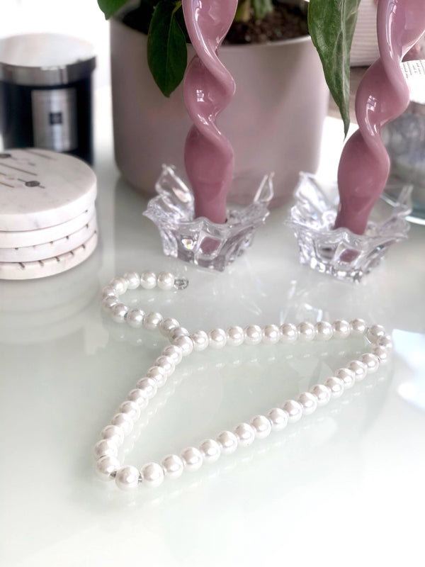 Mini Pearl Pet Clothing Hanger - Tella Couture