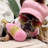 "Paw Pom" Pink Pet Beanie Hat - Tella Couture